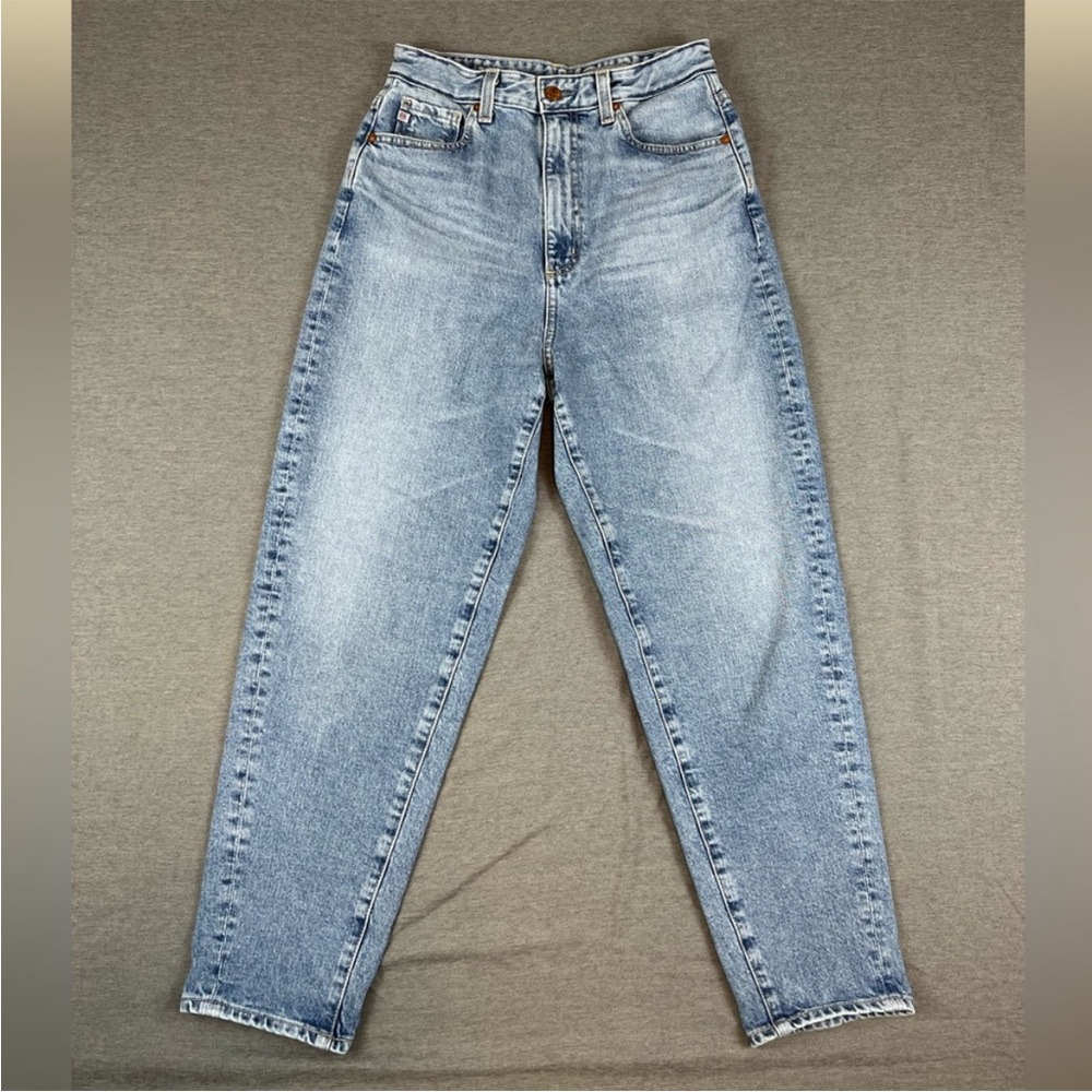 Renn Barrel Leg Blue Jeans Extended